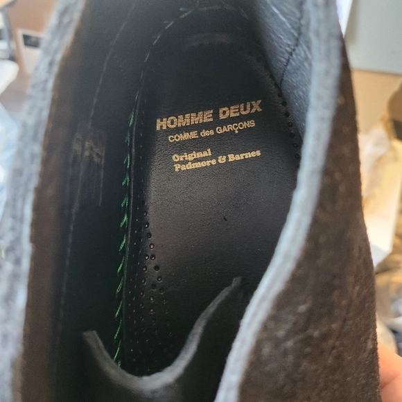 Comme des Garcons Homme x  Padmore and Barnes boots size 9 BNWOB - Picture 2 of 8